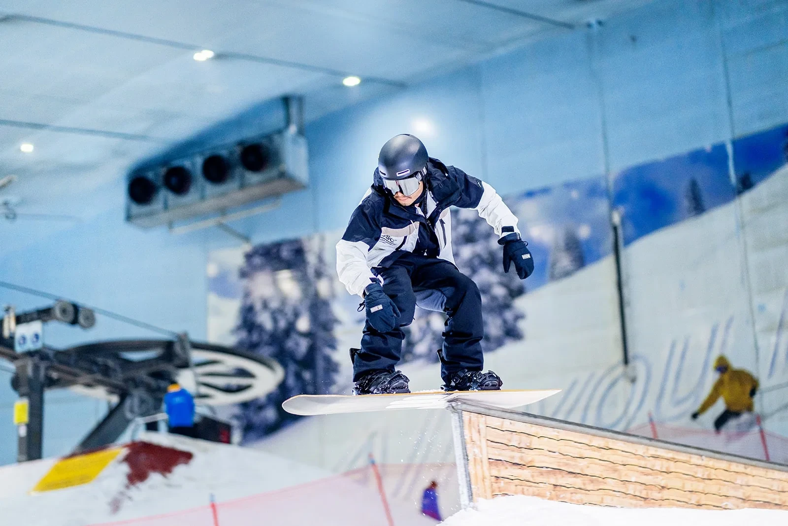 Snow slope at Ski Dubai