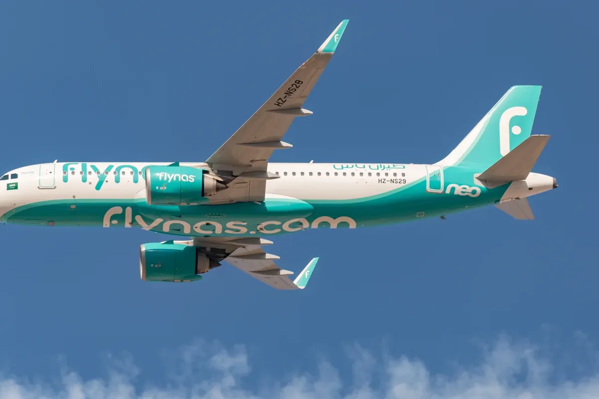 flynas Airbus A320neo aircraft