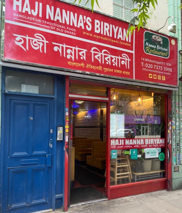 Haji Nanna's Biryani restaurant