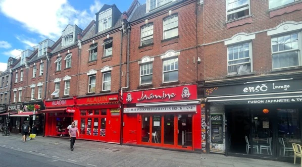 Jasmine and Aladin Indian restaurants beside Enso