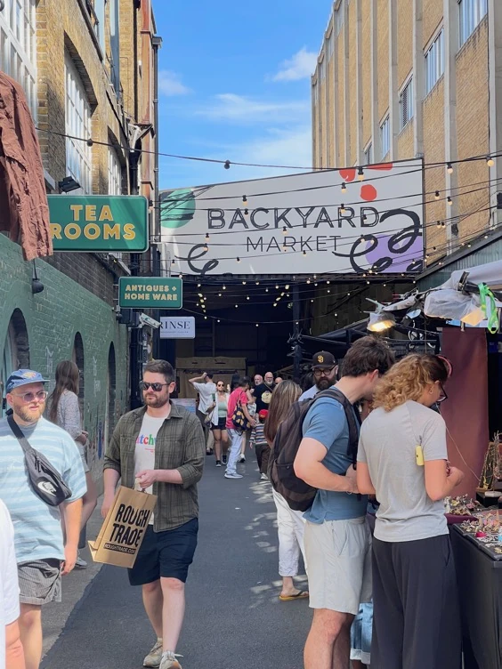 Backyard Market entrance