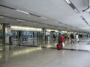 From the airport Hong Kong