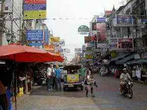 Khao San Road Area Bangkok