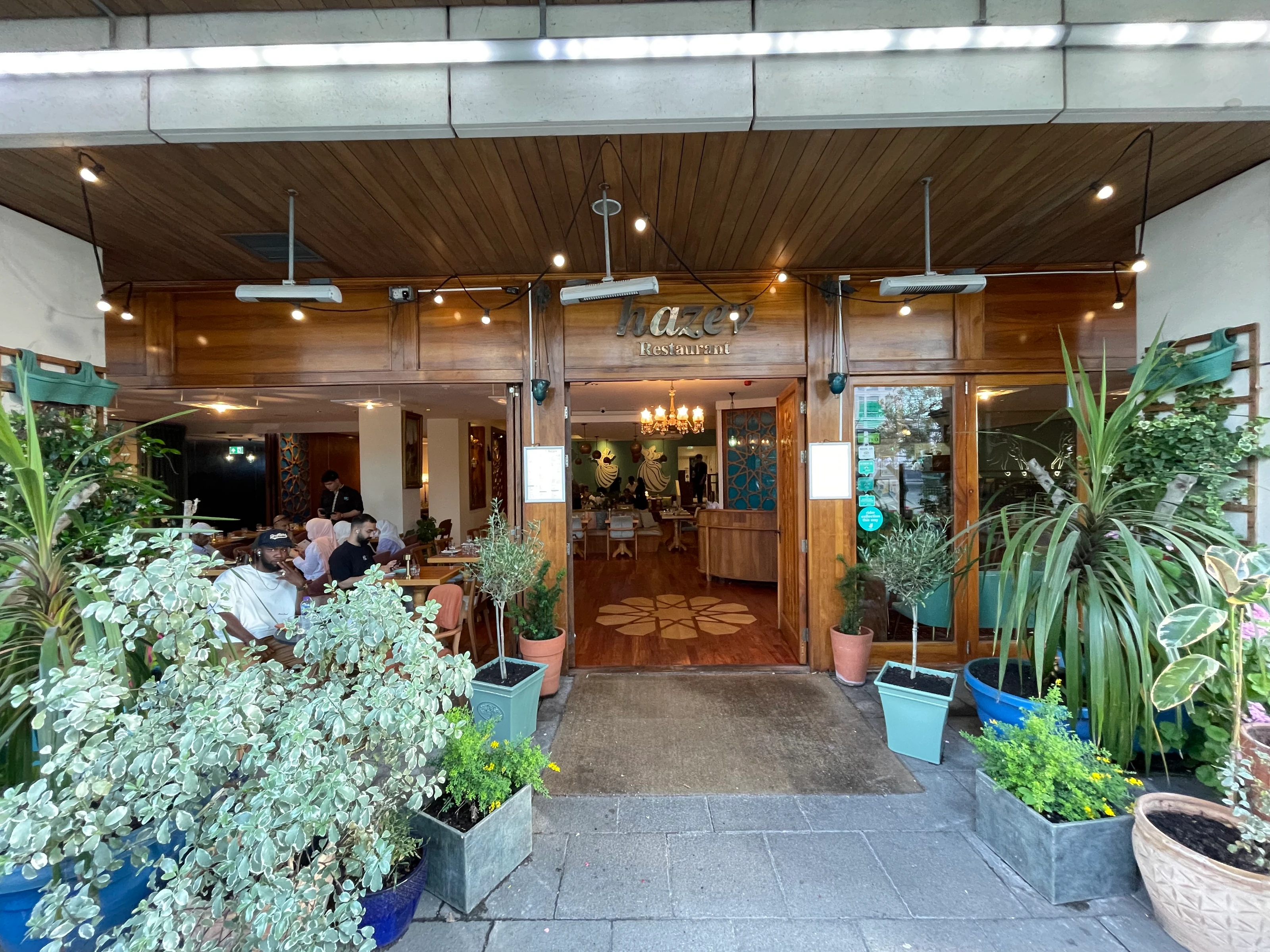 Hazev Turkish restaurant in Canary Wharf