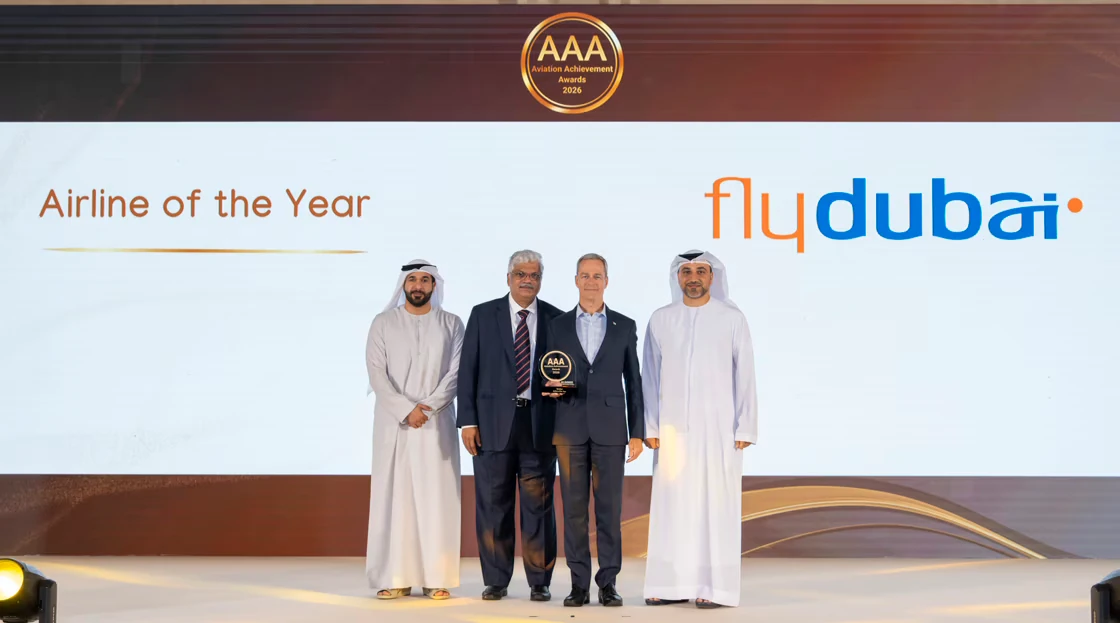 flydubai secures three wins at the Aviation Achievement Awards 2026 press image