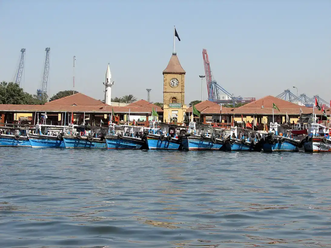 Keamari Harbour Front place in Karachi