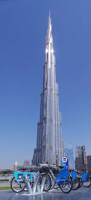 Pedal your way around Downtown Dubai!