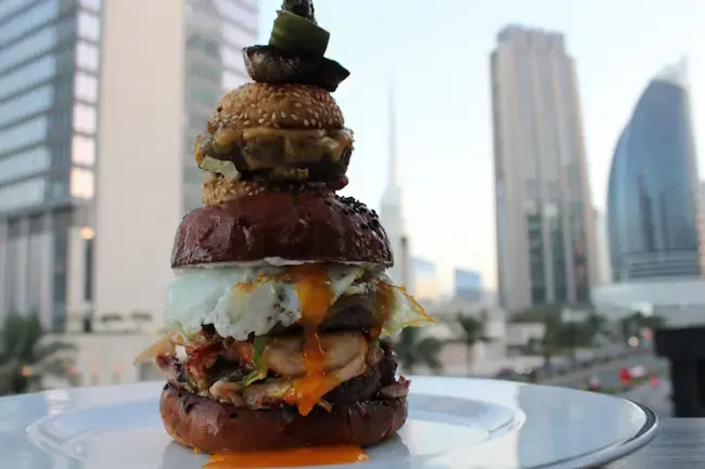 Dubai Diner introduces the AED500 ‘Burger Khalifa’