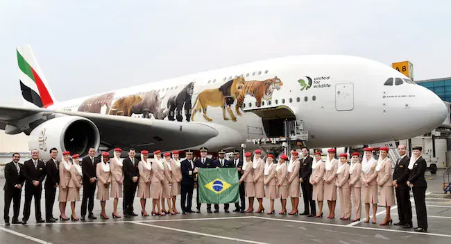 طيران الإمارات تطلق الإيرباص ٣٨٠ إلى طوكيو والدار البيضاء وساو باولو 2