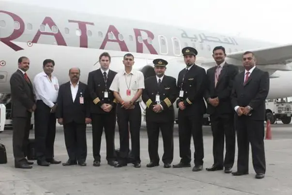 Qatar Airways sets new record in Kathmandu