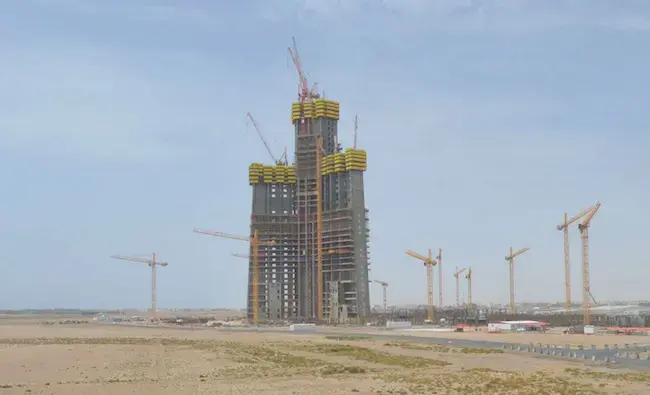 World's tallest tower 20% complete in Jeddah