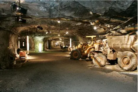 Finnish restaurant pops up in underground mine