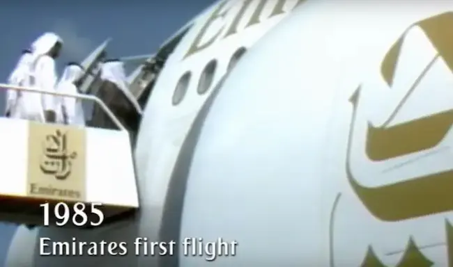 Emirates Airline turns 30 today