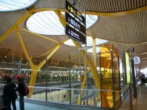 From the airport Madrid