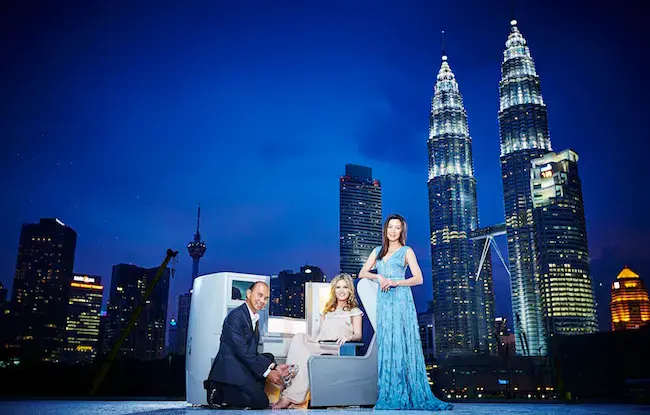 Jimmy Choo helps launch British Airways' direct service to Kuala Lumpur