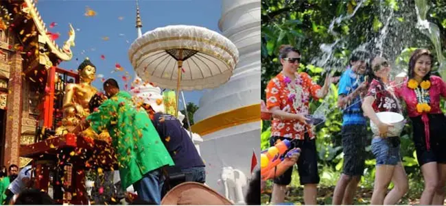 Thai Songkran New Year Festival