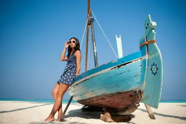 Professional photographer at Hilton Maldives