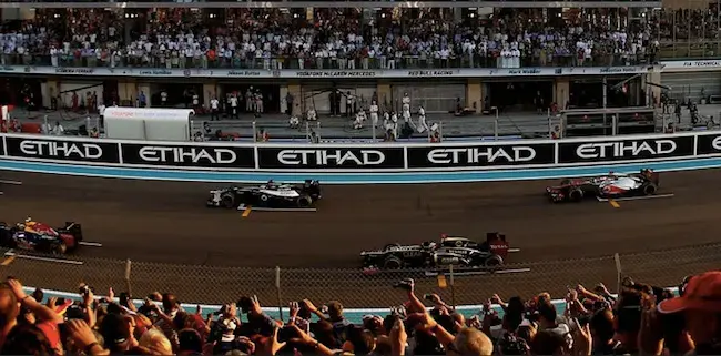 Etihad Airways wants you to watch the F1 race in Abu Dhabi