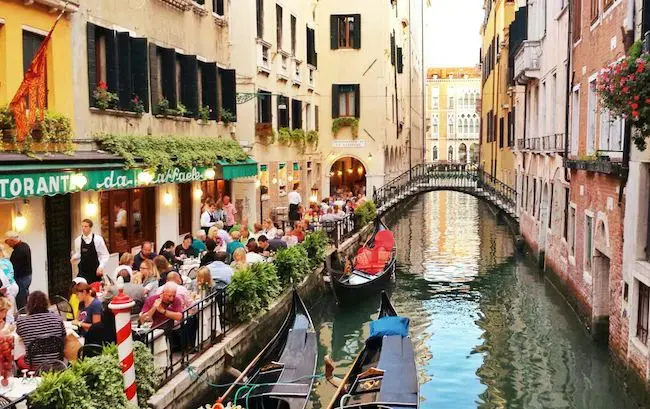 Beware of "Service Charges" in Venice