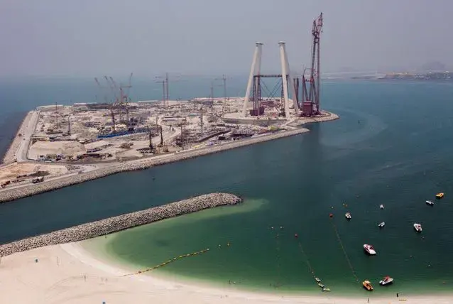 World's largest ferris wheel under construction in Dubai 2