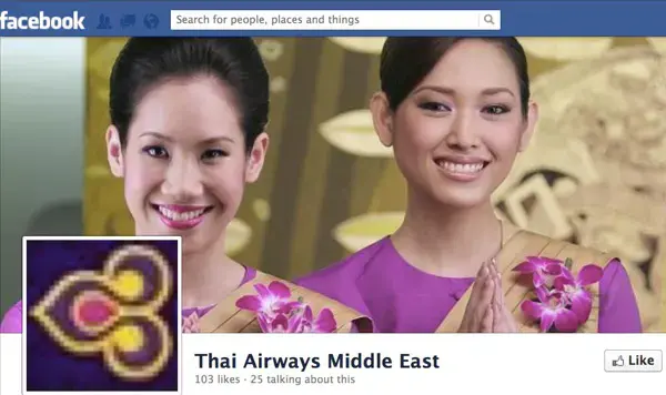 Thai Airways wants you to "Like" them