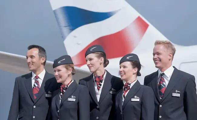 British Airways relief flight to the Philippines
