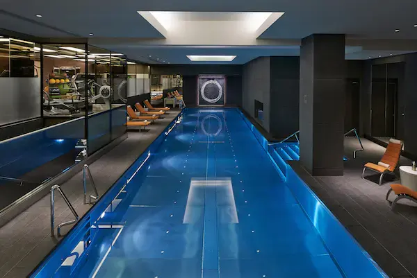 London fitness package with hotel stay