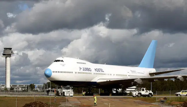 Flying to Stockholm? Sleep in a Jumbo 747 when you land 2
