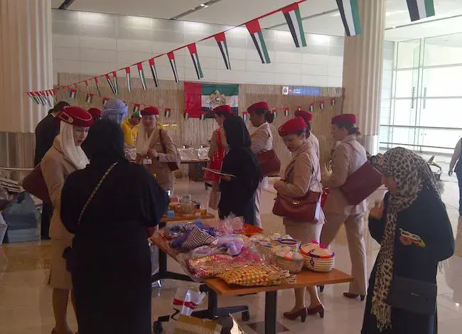 UAE National Day Celebrations at Dubai Airport
