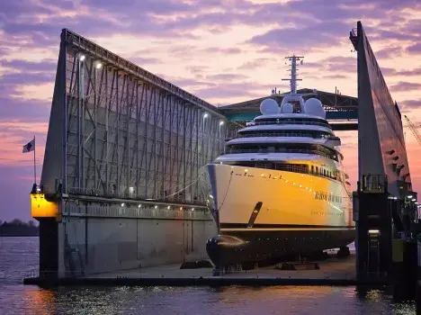 World’s largest superyacht launched