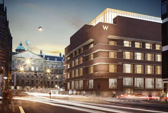 W Hotel, Amsterdam set to open in September