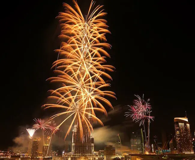 Which is the first place to celebrate the new year? 2