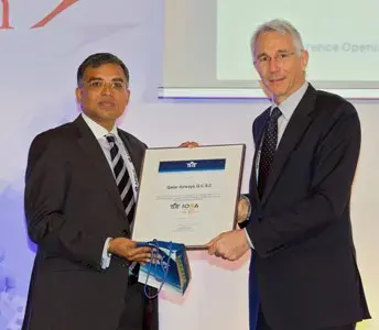 IATA honours Qatar Airways for excellence in safety