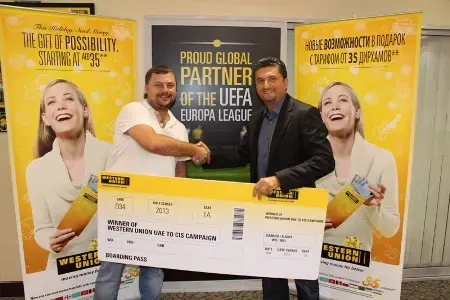 Winners of Western Union's airline ticket game