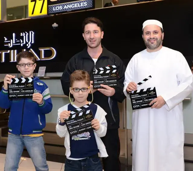 بدء رحلات الاتحاد للطيران بين أبوظبي ولوس أنجلوس