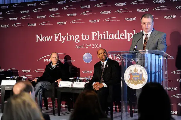Qatar Airways flies into Philidelphia