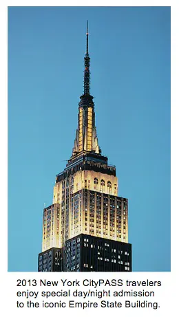 New Empire State Building day/night ticket added to New York CityPASS