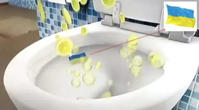 Flushing Ukraine down the toilet