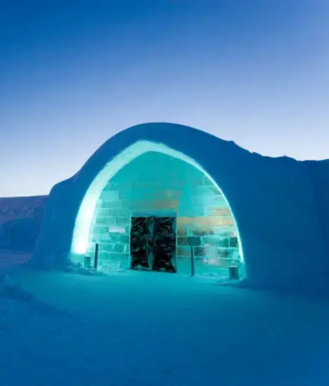 Chill out at an ice hotel this winter