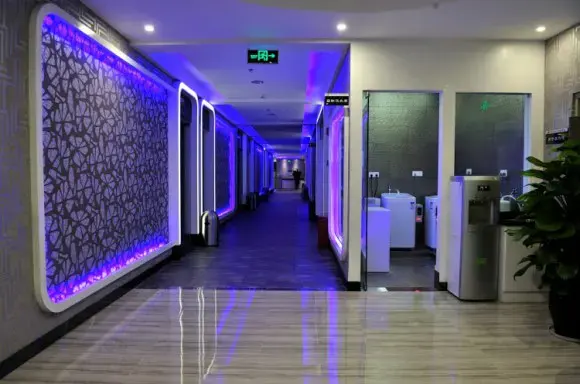 A Futuristic Capsule Hotel Where Robots Serve Their Human Overlords