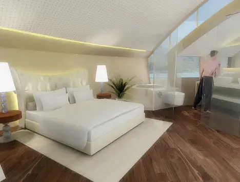 Solar floating resort