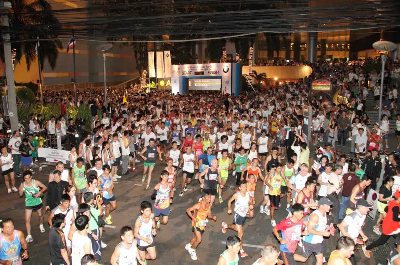 One night in Bangkok - midnight marathon