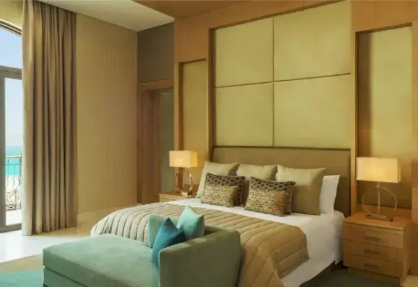 Inside the largest hotel suite in Abu Dhabi