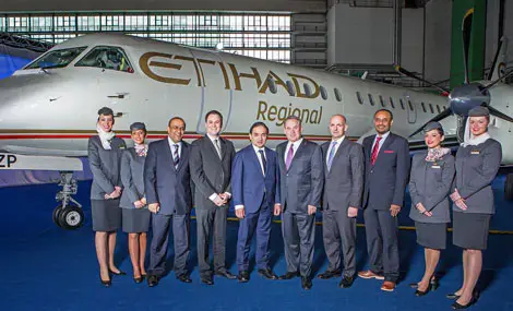 Etihad Regional's maiden flight takes to the skies
