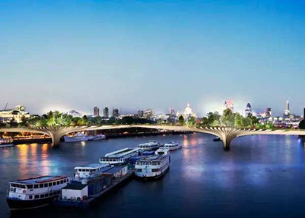 London’s River Thames To Get A ‘Garden Bridge’