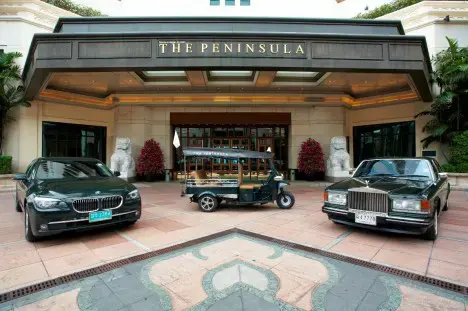 Peninsula Bangkok introduces Tuk Tuk to luxury fleet