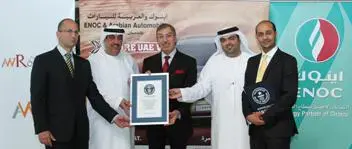 "اكتشف الإمارات" تدخل "موسوعة جينيس للأرقام القياسية" عن أطول قافلة سيارات عبر الصحراء