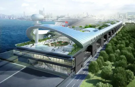 Hong Kong launches new luxury cruise terminal