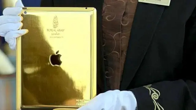 آيباد من الذهب الخالص لخدمة نزلاء "برج العرب"