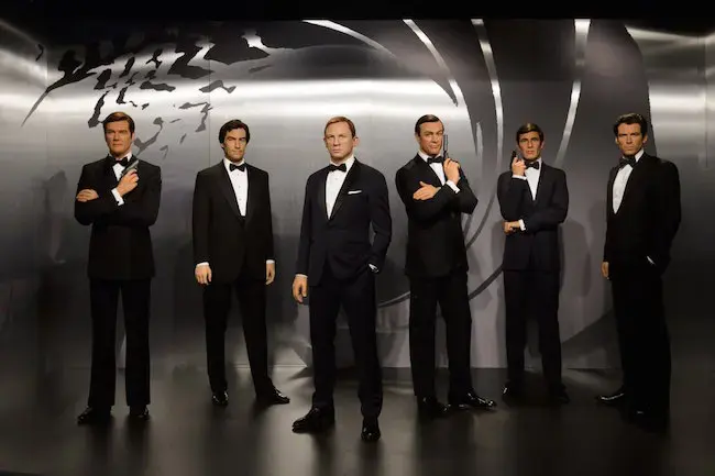 Meet all 6 James Bonds at Madame Tussauds